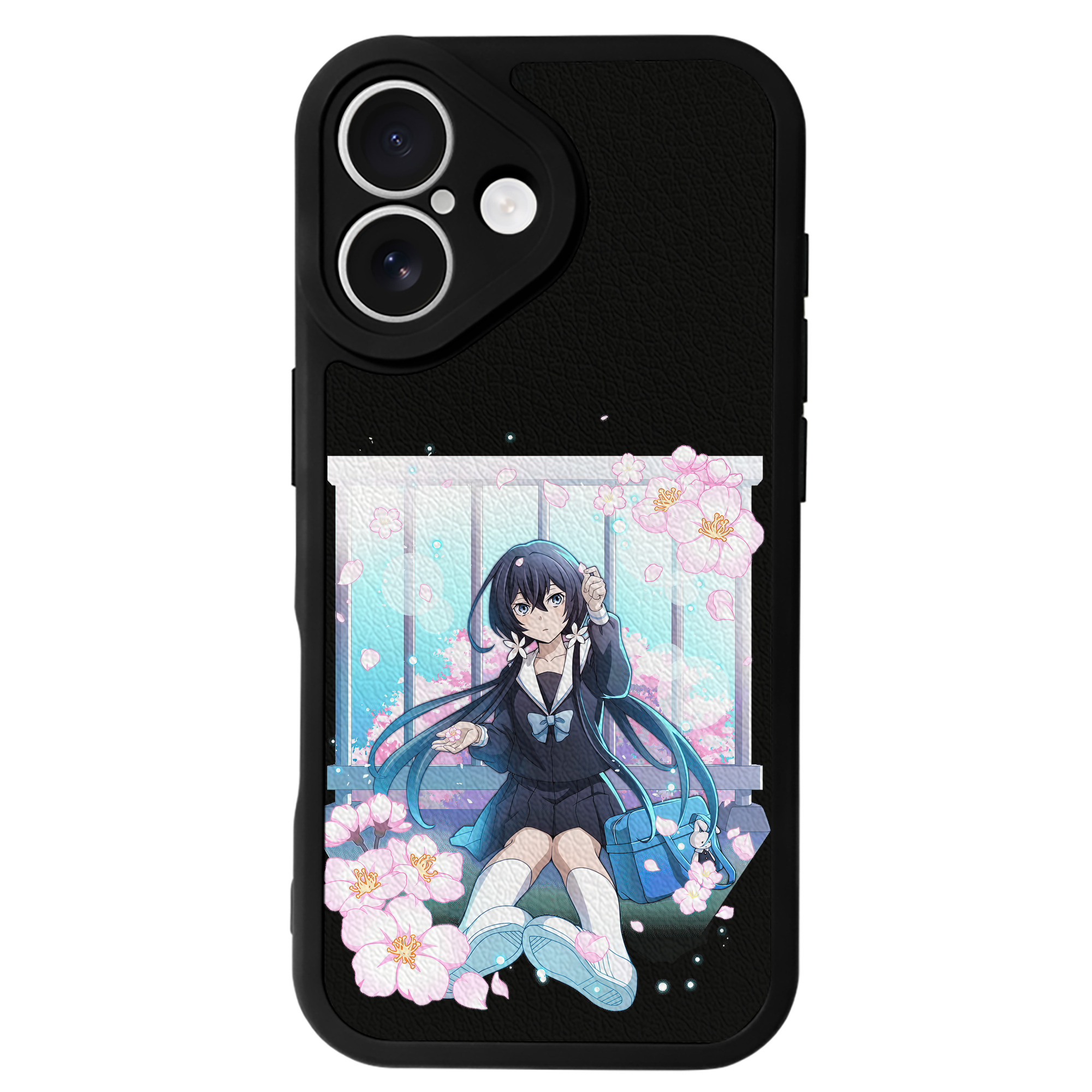 （画像用） 文豪ストレイドッグス Bungo Stray Dogs 【iPhone 16シリーズ対応】シリコンスマホケース（レザー調） 材質：シリコン